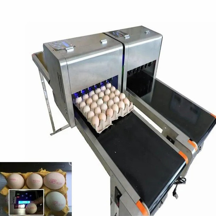 IPS-8600e High-Speed Six Printhead Egg Inkjet Printer